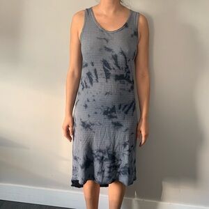 🌼 ROOTS Grey Tie-Dye Dress - Women’s Size Small  🌼